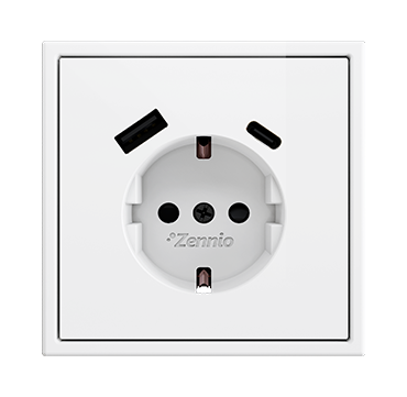 ZS70 - Prise Schuko avec USB C + A