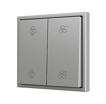 Bouton poussoir Soft KNX 70x70